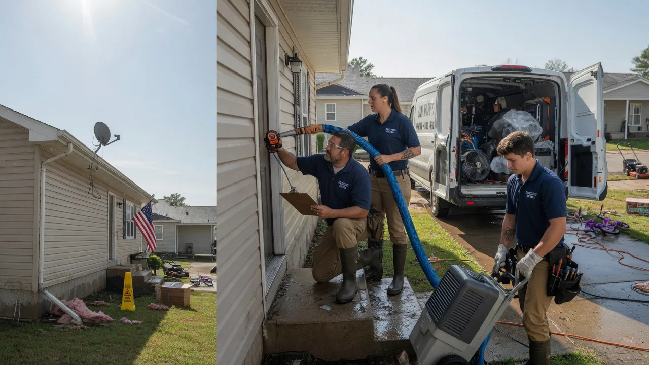 Ceiling Water Damage Restoration in Westville, IN near me